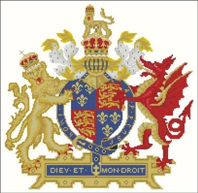 (image for) Coat of Arms Lion and Dragon